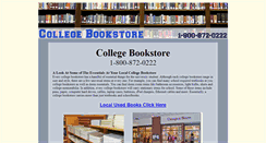 Desktop Screenshot of mycollege-bookstore.com