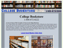 Tablet Screenshot of mycollege-bookstore.com